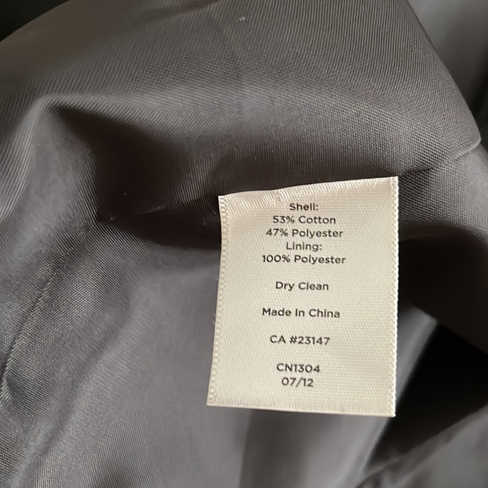 Talbots Black Pattern Cropped Jacket - image 7